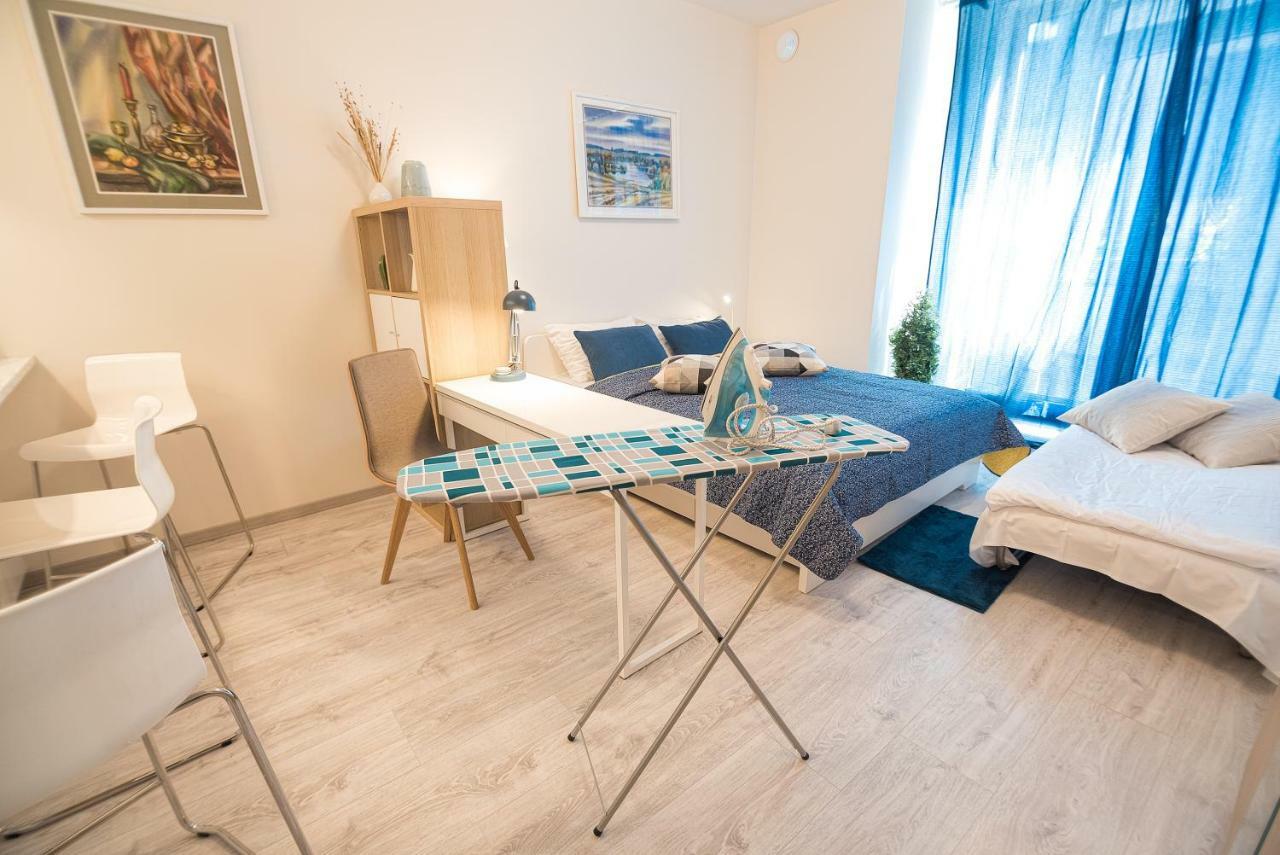 Happy Inn Studio Historic Center, Self Check-In, Ac, Parking In The Undergrnd Garage, VNO Exterior photo