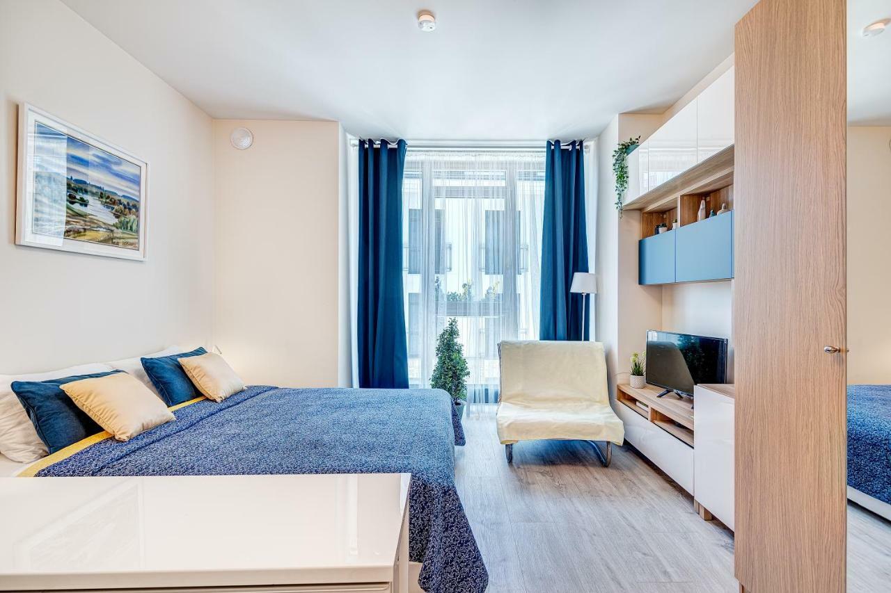 Happy Inn Studio Historic Center, Self Check-In, Ac, Parking In The Undergrnd Garage, VNO Exterior photo