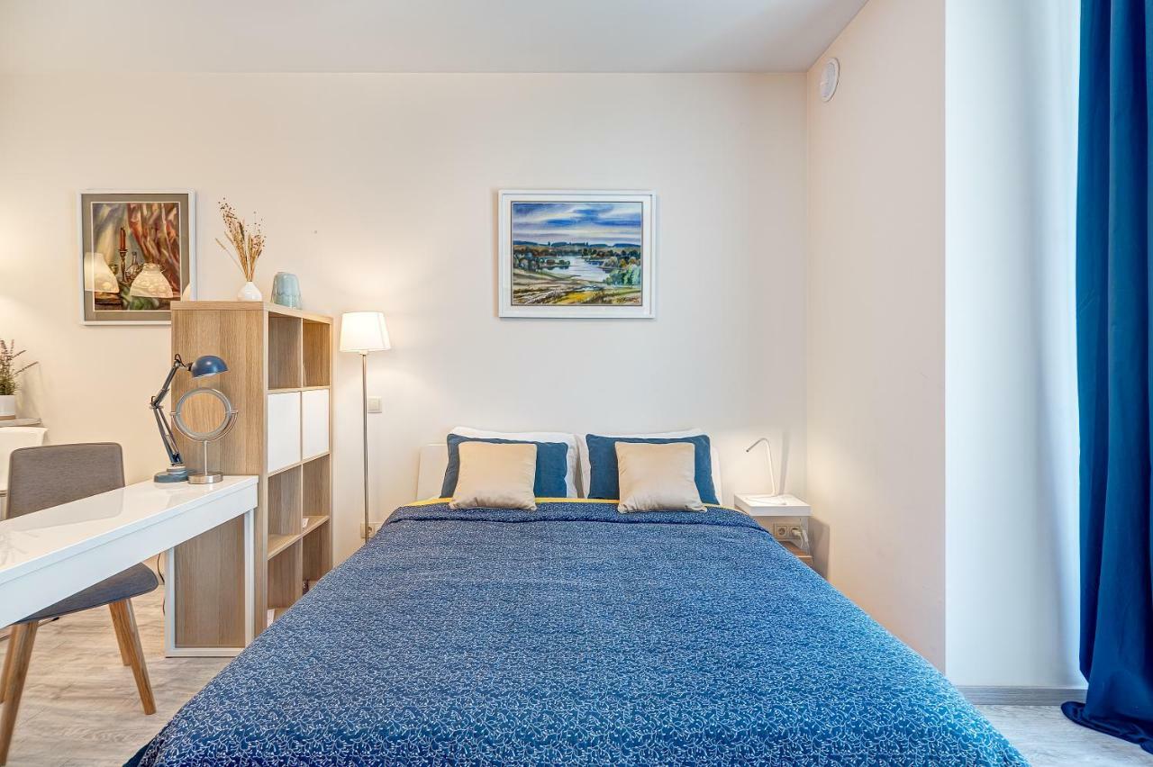 Happy Inn Studio Historic Center, Self Check-In, Ac, Parking In The Undergrnd Garage, VNO Exterior photo
